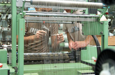 Herstellung von leitfähigen Textilien